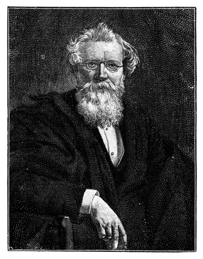 August Wilhelm von Hofmann , tysk organisk kjemiker fra 1800-tallet, 1900 av Unbekannt