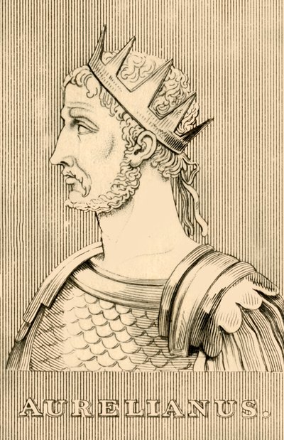 Aurelianus, 214-275 e.Kr., 1830 av Unbekannt
