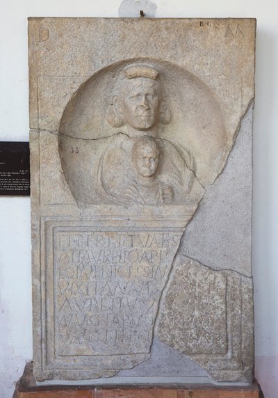 Aurelio Apio, stele av Unbekannt