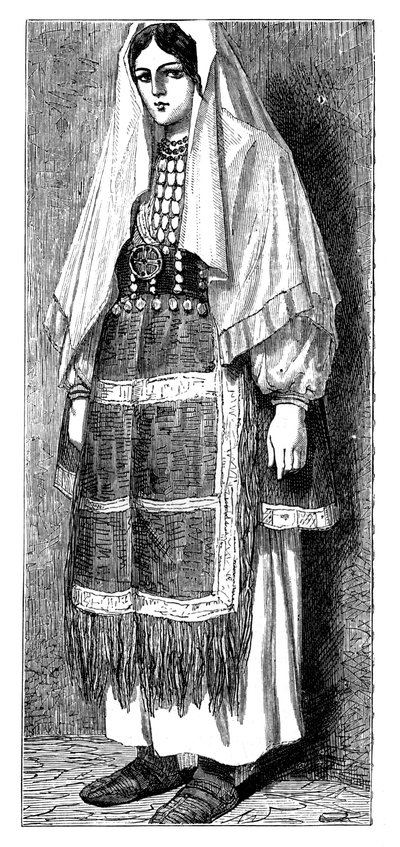 Østerriksk bonde, ca 1890 av Unbekannt