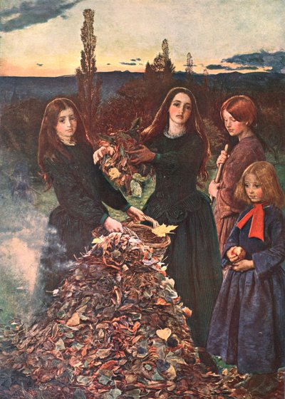 Høstblader, 1856, c1902. av Unbekannt