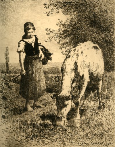 In the Fields, 1903. av Unbekannt