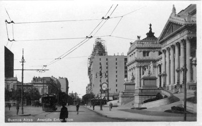 Entre Rios Avenue, Buenos Aires, Argentina, ca 1900-tallet av Unbekannt