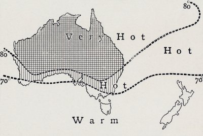 Gjennomsnittlig januartemperatur, 1923. av Unbekannt