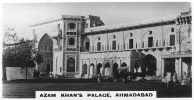 Azam Khans-palasset, Ahmedabad, India, c1925 av Unbekannt