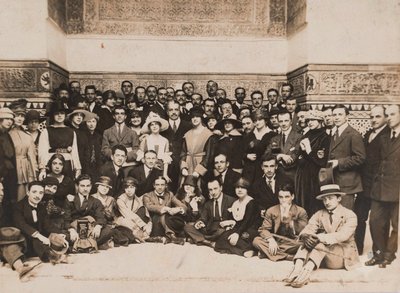 Ballets Russes i Sevilla, Spania, 1916 av Unbekannt