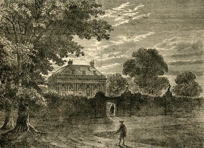 Balmes hus i 1750, c1876. av Unbekannt