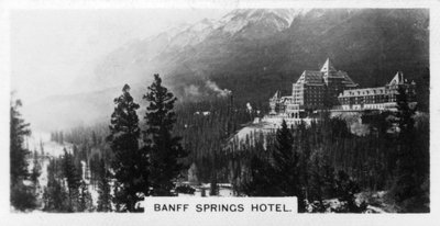 Banff Springs Hotel, Alberta, Canada, ca 1920-tallet av Unbekannt