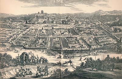 Banza Lovangri, hovedstaden i det tidligere kongeriket Lovango, c1670, 1903 av Unbekannt