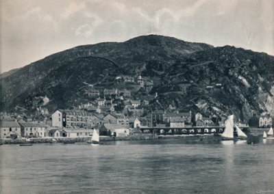Barmouth - Utsikt fra Mawddach, Showing Heights, 1895 av Unbekannt