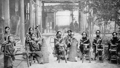 Kurvmakere, Hongkong, 1922 av Unbekannt