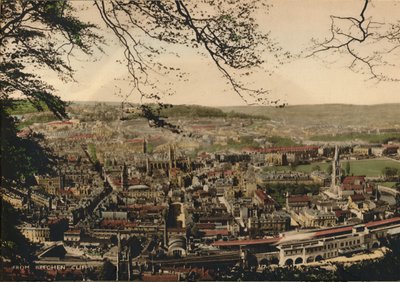 Bad fra Beechen Cliff, c1925 av Unbekannt