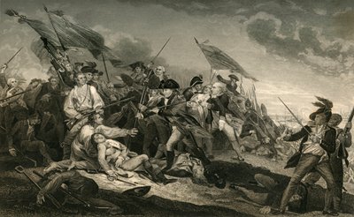 Slaget ved Bunker Hill, 1877. av Unbekannt