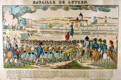 Slaget ved Lutzen, 2. mai 1813 av Unbekannt