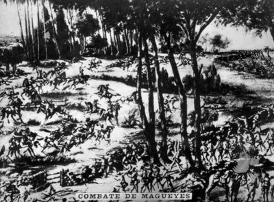 Slaget ved Magueyes, 1896, 1920-tallet av Unbekannt