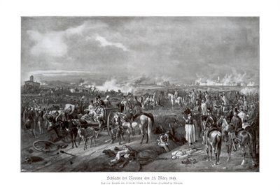 Slaget ved Novara, Italia, 23. mars 1849, 1900 av Unbekannt