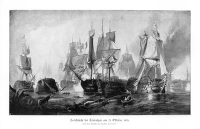 Slaget ved Trafalgar, 21. oktober 1805 1900 av Unbekannt
