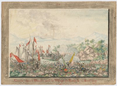 Slaget ved Donau 1828, 1829 av Unbekannt