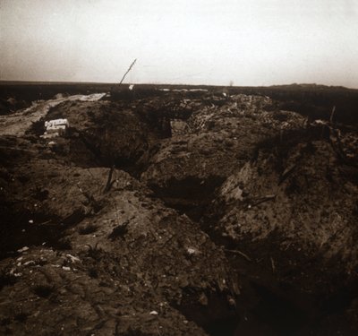 Battlefield, Craonne, Nord-Frankrike, c1914-c1918 av Unbekannt