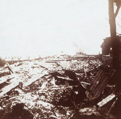 Battlefield, Roeselare, Flandern, Belgia, c1914-c1918 av Unbekannt