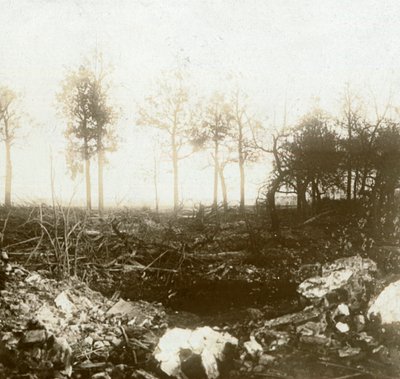 Battlefield, Roeselare, Flandern, Belgia, c1914-c1918 av Unbekannt
