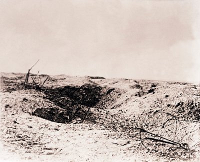 Battlefield, Tahure, Nord-Frankrike, c1914-c1918 av Unbekannt