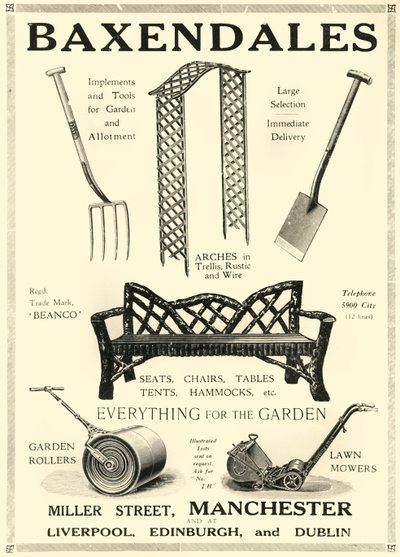 Baxendales, 1920. av Unbekannt