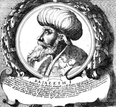 Bayezid I, sultan fra det osmanske riket av Unbekannt