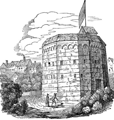 Bear Garden, Southwark, London, 1574 av Unbekannt