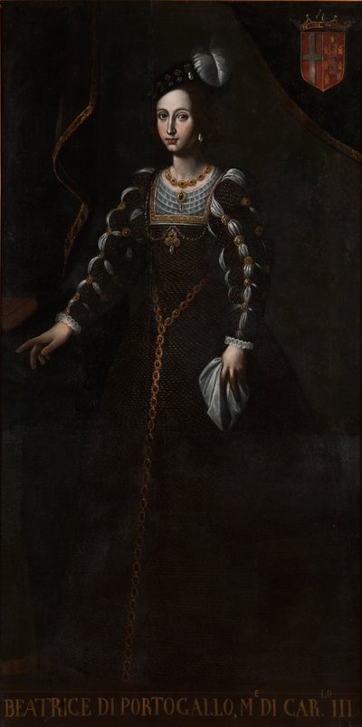 Beatrice av Portugal 1504-1538, hertuginne av Savoy av Unbekannt