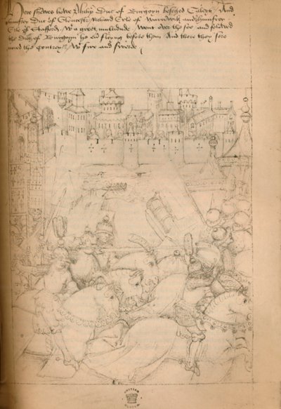 Før Calais, 1903 av Unbekannt