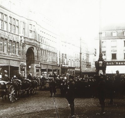 Belgiske tropper, Aachen, Tyskland, c1914-c1918 av Unbekannt