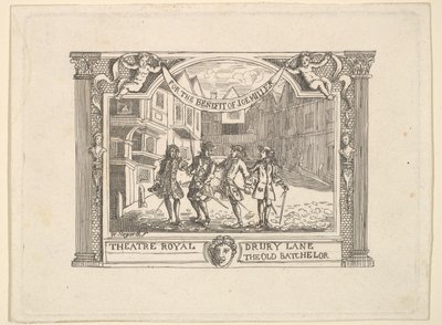 Fordelsbillett for Joe Miller, 1790-tallet. av Unbekannt