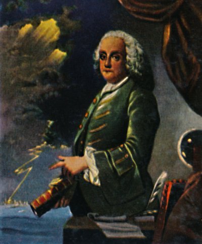 Benjamin Franklin 1706-1790, 1934. av Unbekannt