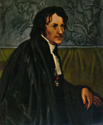 Bertel Thorwaldsen 1768-1844. - Maleri av Eckersberg, 1934. av Unbekannt