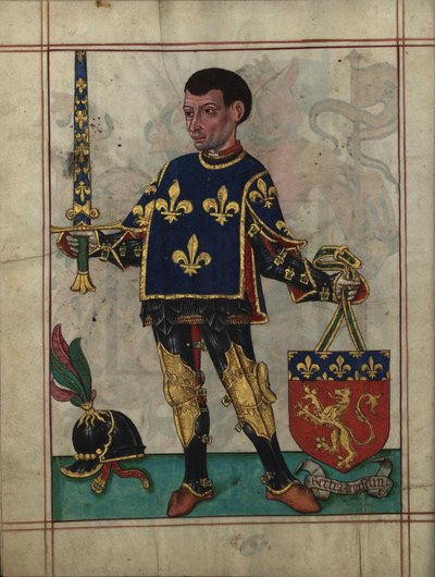 Bertrand du Guesclin fra Livro do Ameiro-Mor, 1509 av Unbekannt