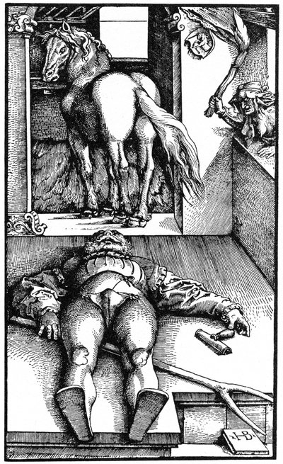Forhekset brudgom Sovende brudgom og en trollkvinne, 1544 1964. av Unbekannt
