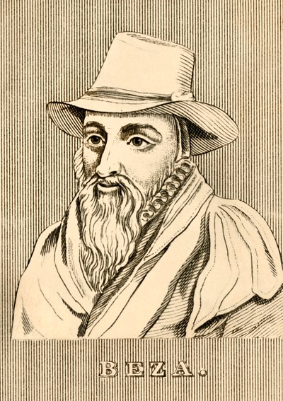 Beza, 1519-1605, 1830. av Unbekannt
