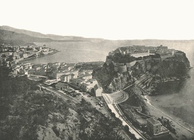 Fugleperspektiv, Monte Carlo, Monaco, 1895. av Unbekannt