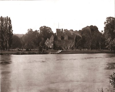 Bisham Abbey, ovenfor Marlow, Berkshire, 1894. av Unbekannt