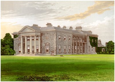 Bishopscourt, County Kildare, Irland, hjemmet til jarlen av Clonmel, c1880 av Unbekannt