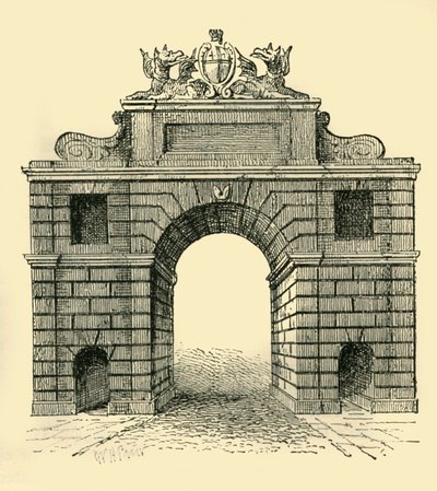 Bishopsgate, c1872. av Unbekannt