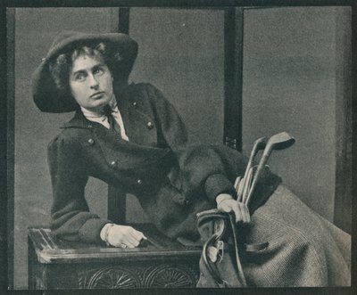 Svart hette, c1910 av Unbekannt