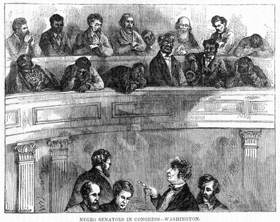 Svarte senatorer i kongressen - Washington, 1868 av Unbekannt