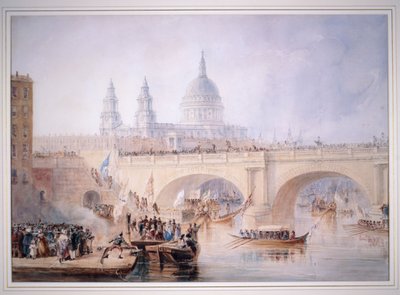 Blackfriars Bridge, London av Unbekannt