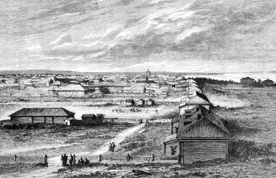 Blagoveshchensk, Sibir, Russland, 1895 av Unbekannt