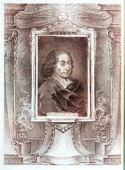 Blaise Pascal , fransk matematiker, fysiker og filosof, ca 1650 av Unbekannt