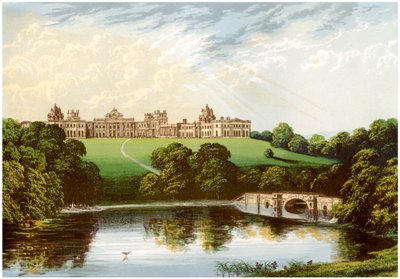 Blenheim Palace, Oxfordshire, hjemmet til hertugen av Marlborough, c1880 av Unbekannt