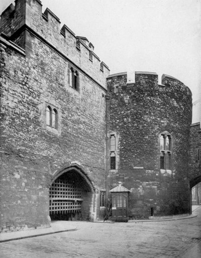 Bloody Tower, Tower of London, 1900-tallet av Unbekannt