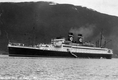 Blue Star Line cruiseskip SS Arandora Star, Norge, c1927-c1939 av Unbekannt